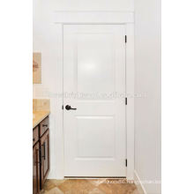 White 2 Panel HDF Doors, Moulded Skin Doors for Bathroom